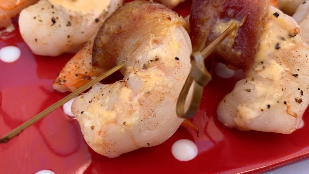 Bacon Wrapped Jumbo Shrimp