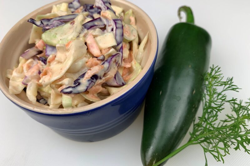 spicy chipotle coleslaw