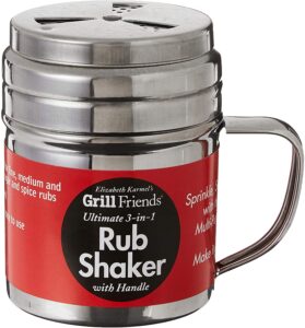 stainless shaker for seasonings