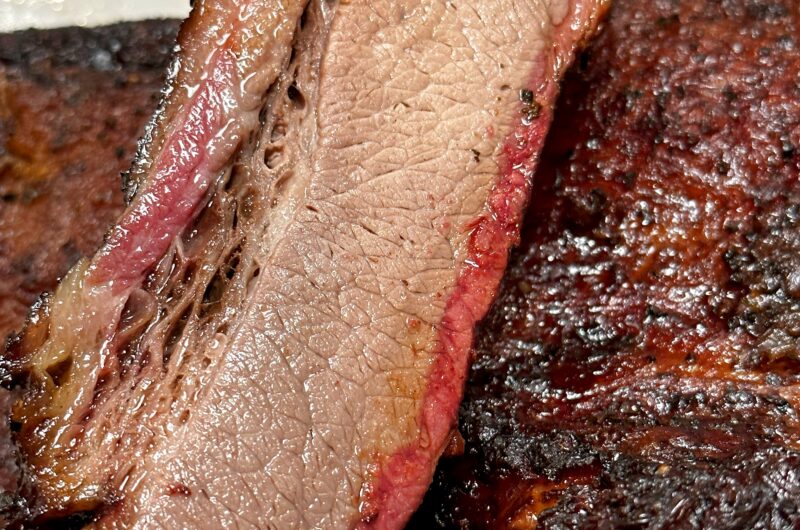 smoked beef brisket